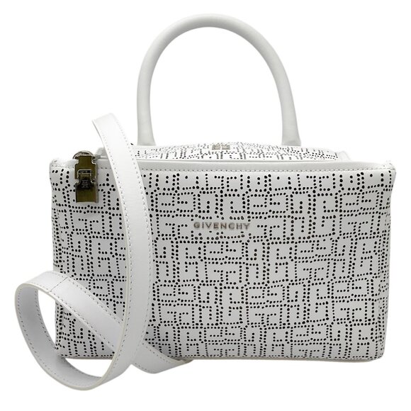 Givenchy Ivory Pandora Goat Leather Small Bag - Picture 1 of 16